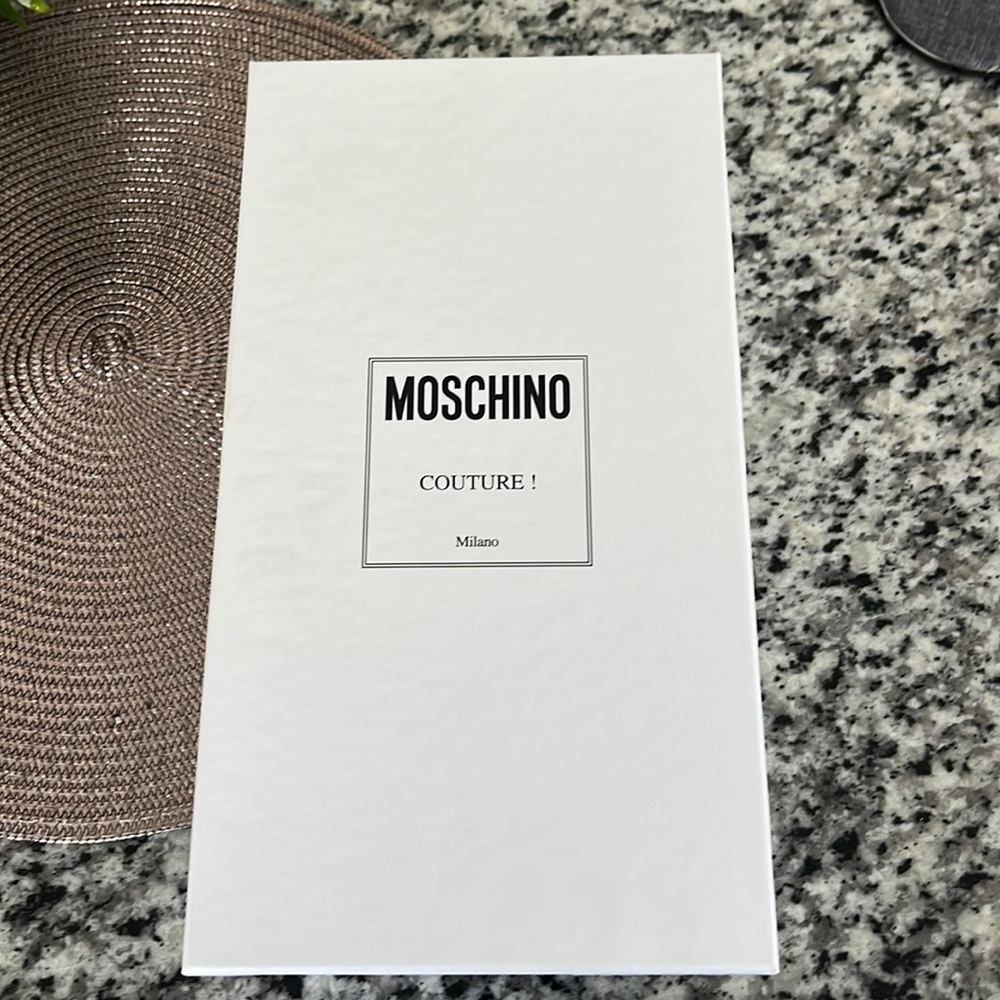 100% original Moschino slides